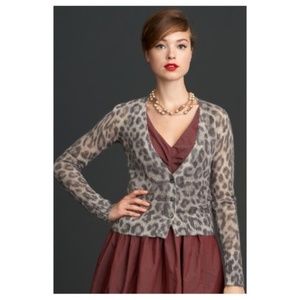 Mad men leopard cardigan